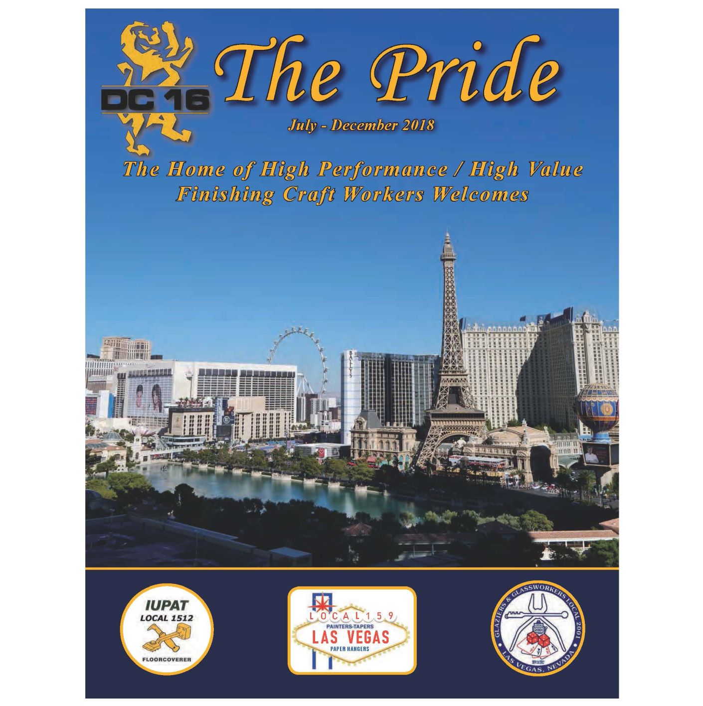 Image from the Gallery: THE PRIDE JULY – DECEMBER 2018