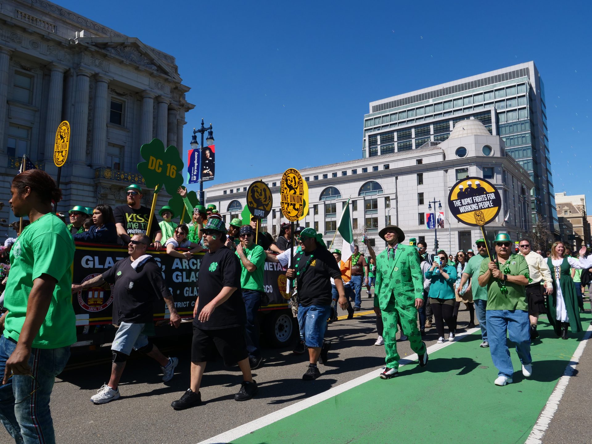 St. Patrick’s Day Parade San Francisco, CA DC16 UNION