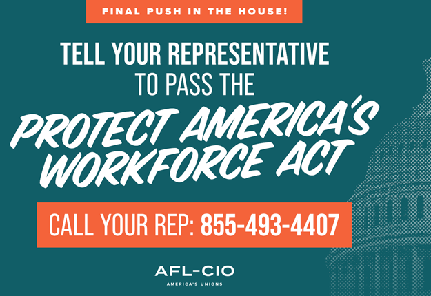 Protect America's Workforce!